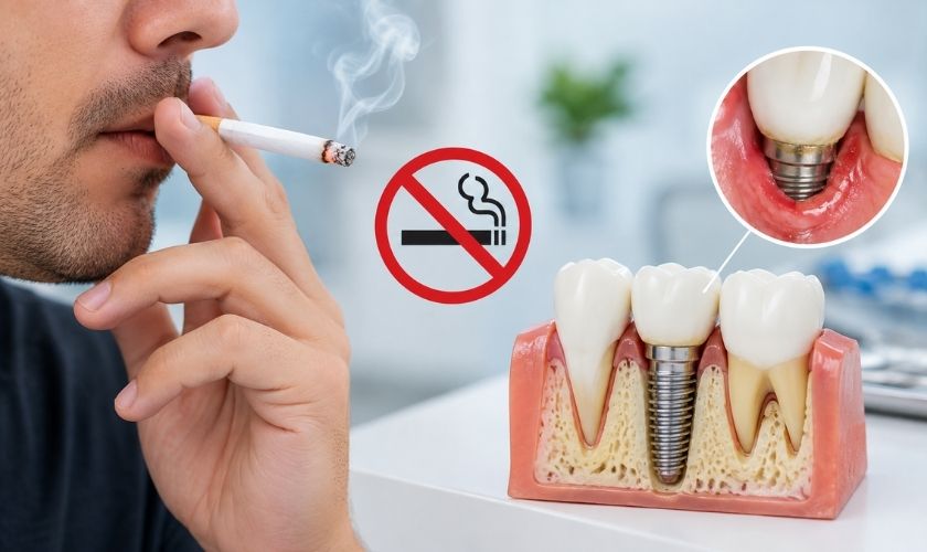 Smoking Can Put Your Dental Implants at Risk